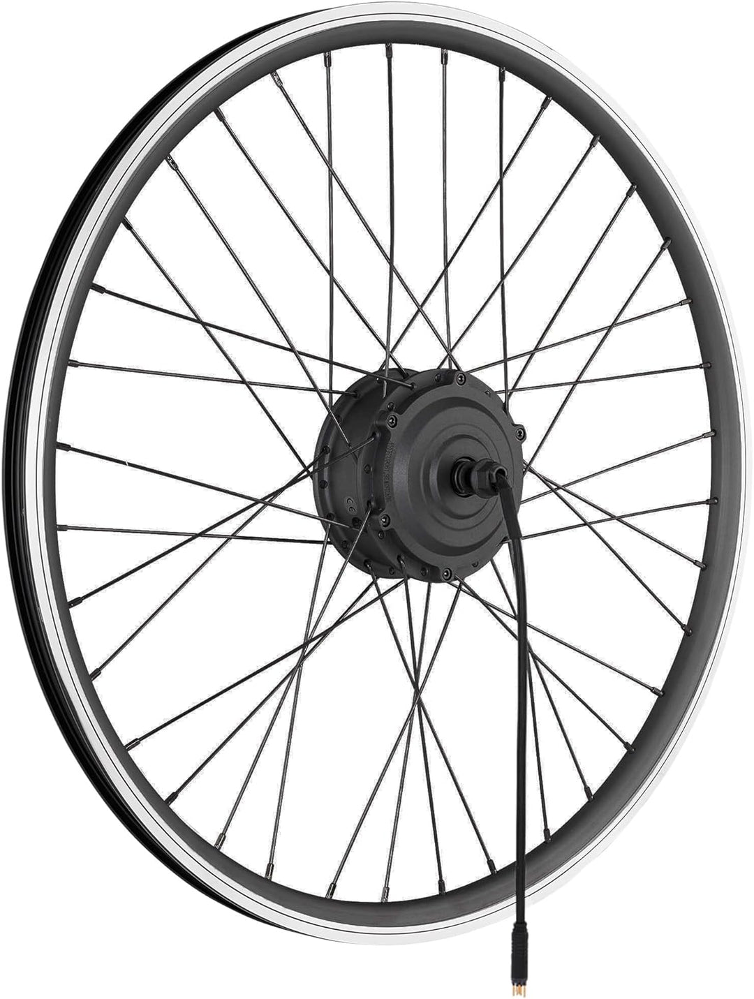 windmeile | E-Bike Nabenmotor Vorderrad, eingespeicht, Schwarz, 26'', 36V/48V, 250W, E-Bik