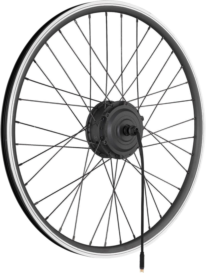 windmeile | E-Bike Nabenmotor Vorderrad, eingespeicht, Schwarz, 26'', 36V/48V, 250W, E-Bik