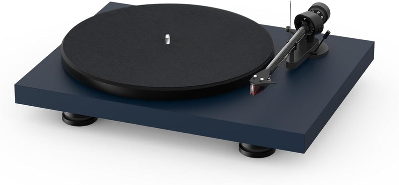 Pro-Ject Debut Carbon EVO, Audiophiler Plattenspieler mit Carbon Tonarm, elektronischer Geschwindigk