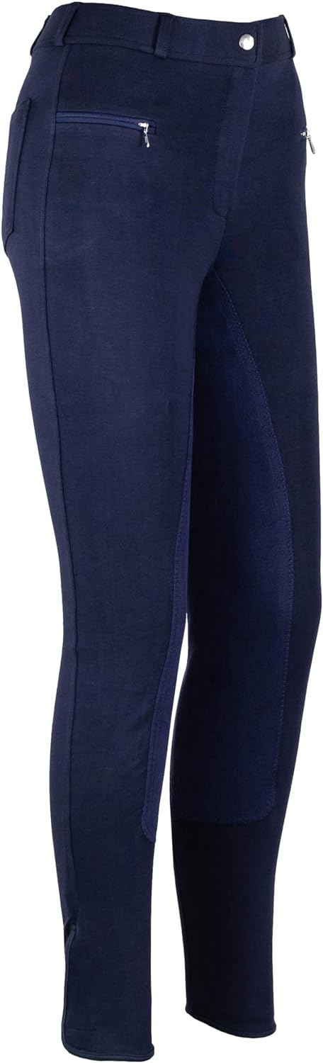 RL24 - Kinder Reithose Vollbesatz BASICLINE 92 Dunkelblau/Dunkelblau, 92 Dunkelblau/Dunkelblau