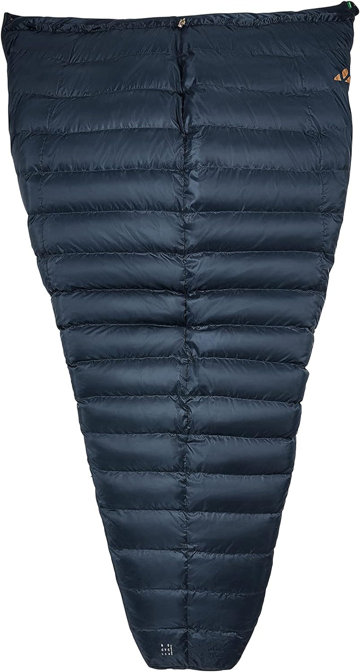 Vaude Seealp 500 DWN Schlafsack, Dark sea, blau