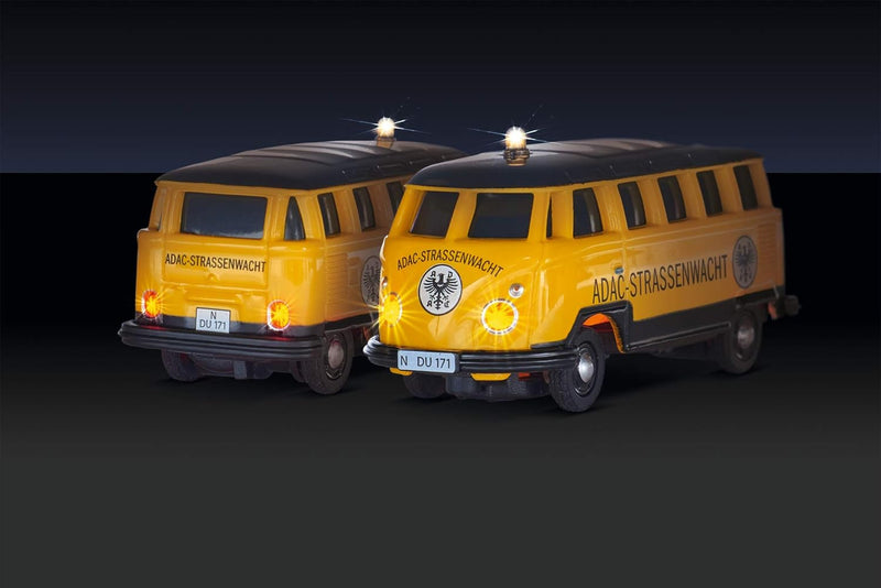 Carson 500504136 VW T1 Bus Samba ADAC 2.4GHz 100 % RTR, ferngesteuertes Fahrzeug, fahrfertiges Model