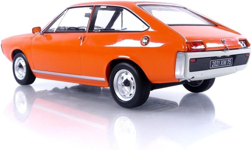 Norev NV185350 1:18 15 TL 1971-Orange Renault Sammelmodell, Multi
