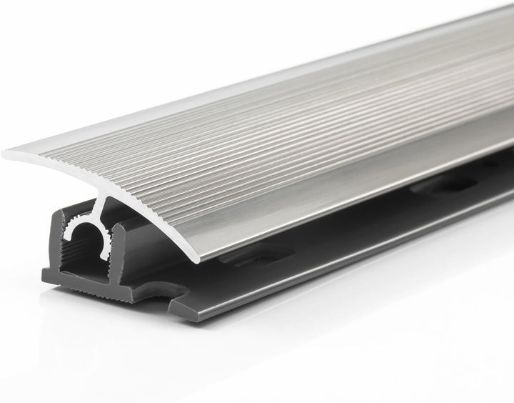 DQ-PP Übergangsprofil klick | Inklusive Basisprofil | Bodenschiene 34mm | Ausgleichsprofil | Edelsta