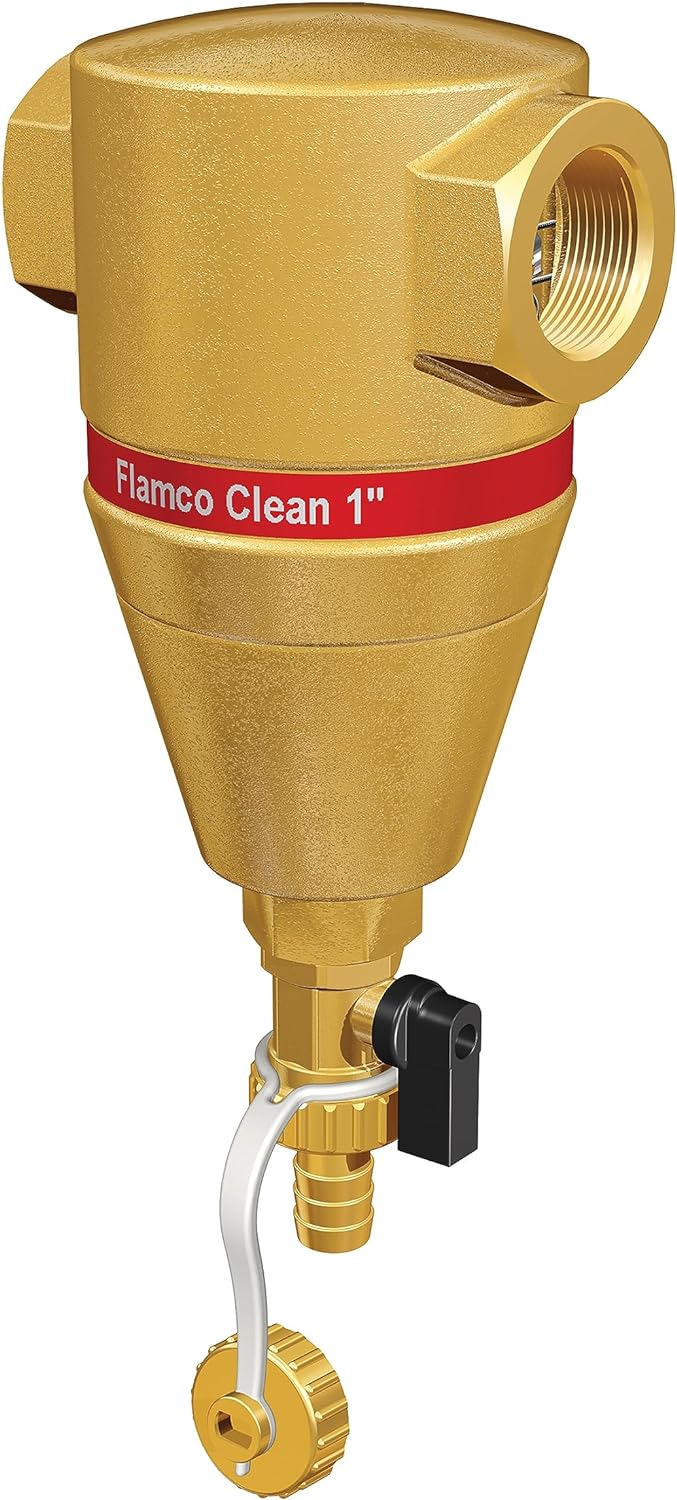 Flamco Clean Schmutzabscheider für zentralheizung/Kühlung - 16 bar - Rp3/4" - DN50-600 - 28030