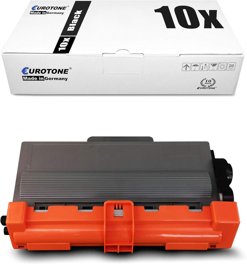Eurotone 10x Toner kompatibel für Brother DCP-8250DN HL-6180DW HL-6180DWT MFC-8910DW MFC-8950DW MFC-