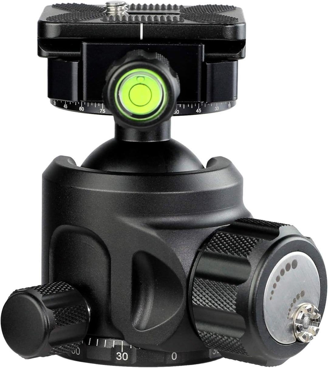 TINKTEEK Wing Panorama Kugelkopf Stativkopf Doppelte Panoramaplatte 390g Höhe 8cm Tragkraft 8kg prof