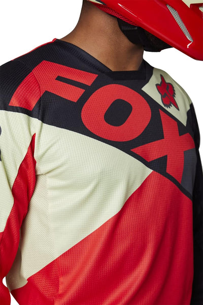 Fox Racing Herren 180 Xpozr Motocross Trikot Jersey (1er Pack) L Rot, L Rot