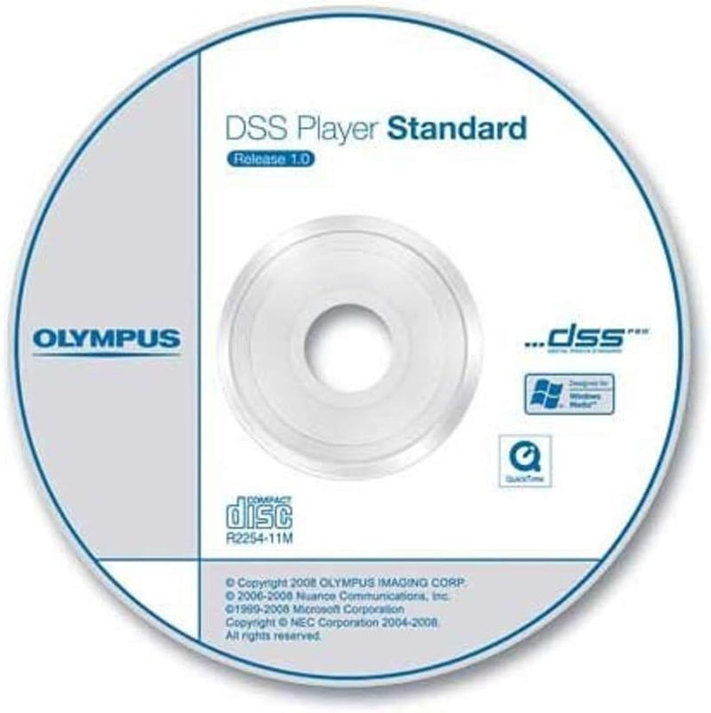 Olympus DSS Player Software Diktiermodul CD-ROM inkl. Seriennummer (Diktat)