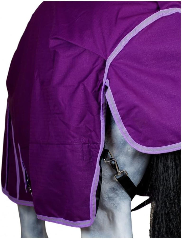 RL24 - Weidedecke Full Neck Basicline 600D Nylonfutter mit Füllung | Pferde Winterdecke | wasserdich