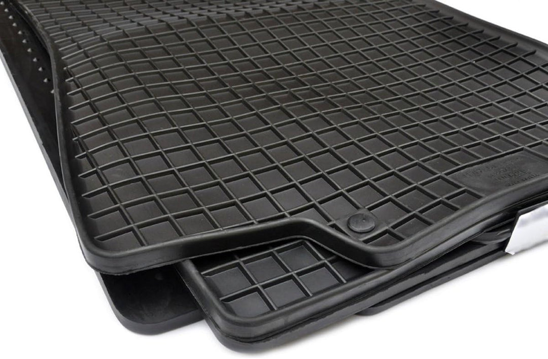 kfz-premiumteile24 Premium Gummimatten Kompatibel mit Golf II 19E Baujahr 09/1983-09/1991 Fussmatten