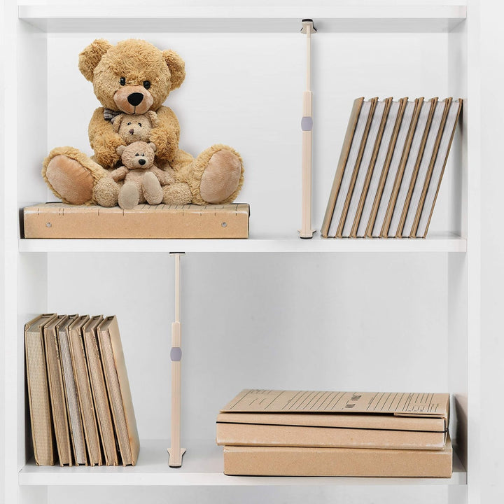 Kurtzy 4Stk Schubladenteiler Verstellbar Sortiersystem Schublade Kunststoff – 37,5 x 10 cm Schublade