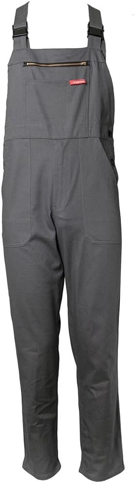 Planam Grösse 50 Herren BW 290 Latzhose grau Modell 0193 Grau 50, Grau 50