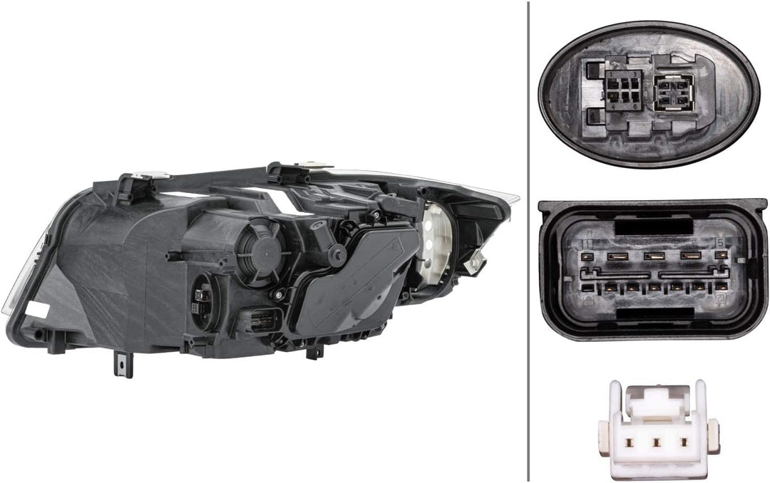 HELLA 1EL 354 691-021 Bi-Xenon/LED-Hauptscheinwerfer - rechts - für u.a. BMW 3 (E90), Rechts