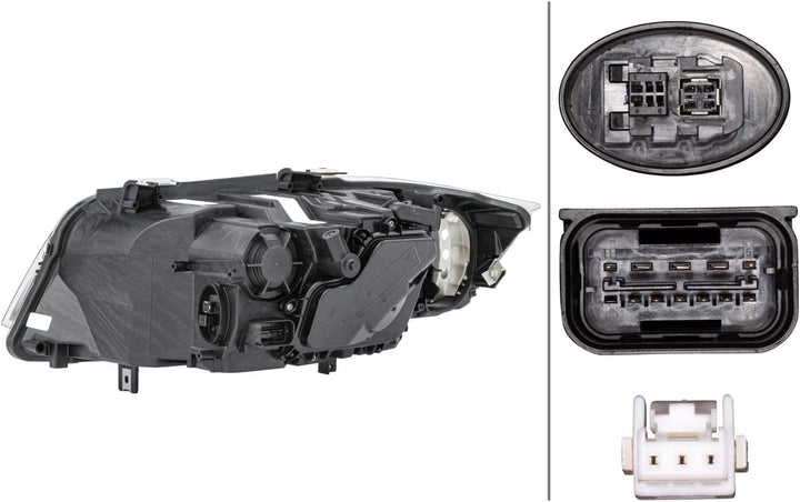 HELLA 1EL 354 691-021 Bi-Xenon/LED-Hauptscheinwerfer - rechts - für u.a. BMW 3 (E90), Rechts