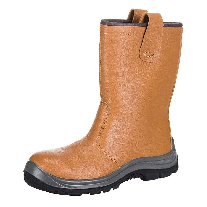 Portwest Total-Sicherheitsgummistiefel S5, Grösse: 42, Farbe: Grün, FW95GNR42 42 EU Grün Green, 42 E