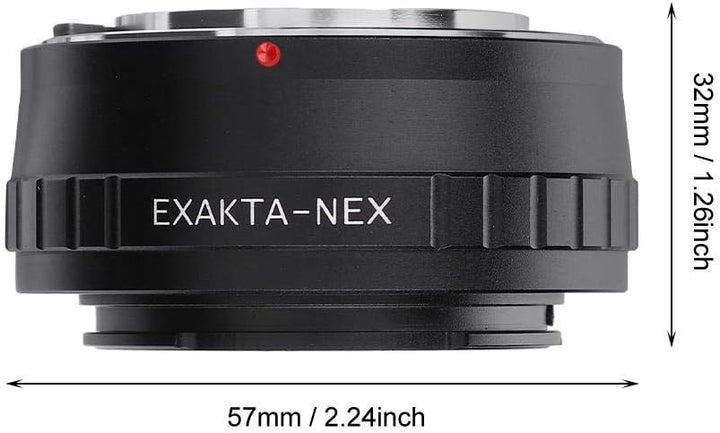 exakta e-mount--Objektiv Mount Adapter Kameraobjektivadapter Adapterring für manuelle Fokussierung E
