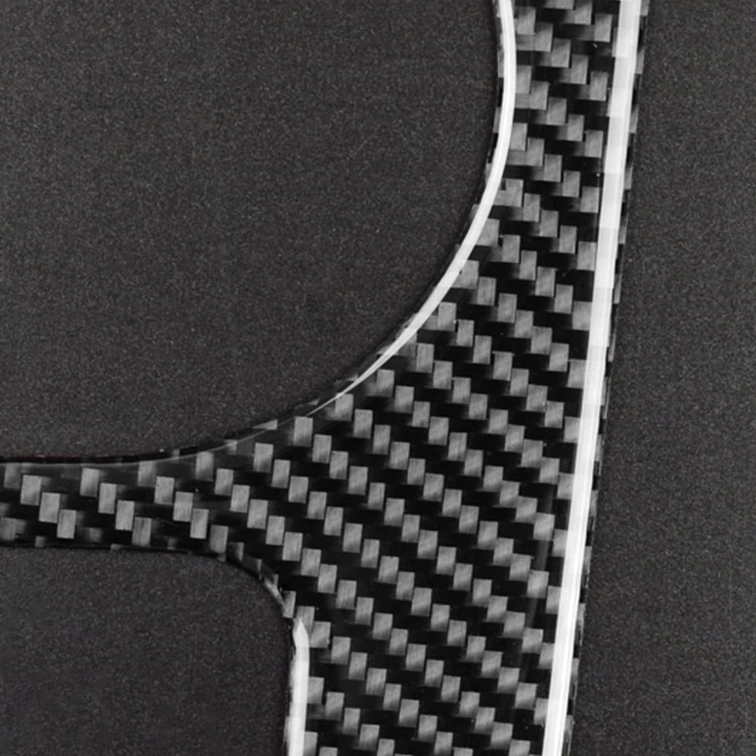 KUNGKIC Kohlefaser Auto Mittelkonsole Schalttafel Abdeckung Aufkleber Gangschaltung Paneel Innenraum