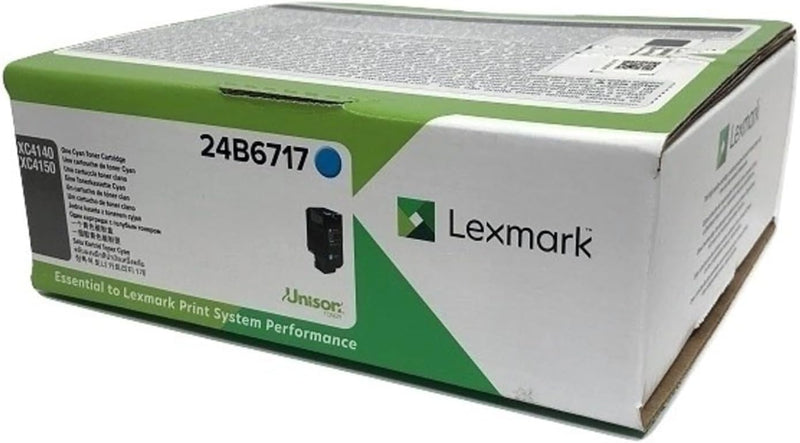 Lexmark 24B6717 Toner, Cyan, One size