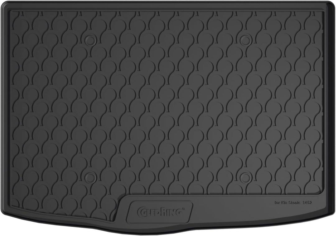 Gledring Rubbasol (Gummi) Kofferraumwanne Kia Stonic 10/2017- (Tiefe Ladeboden)