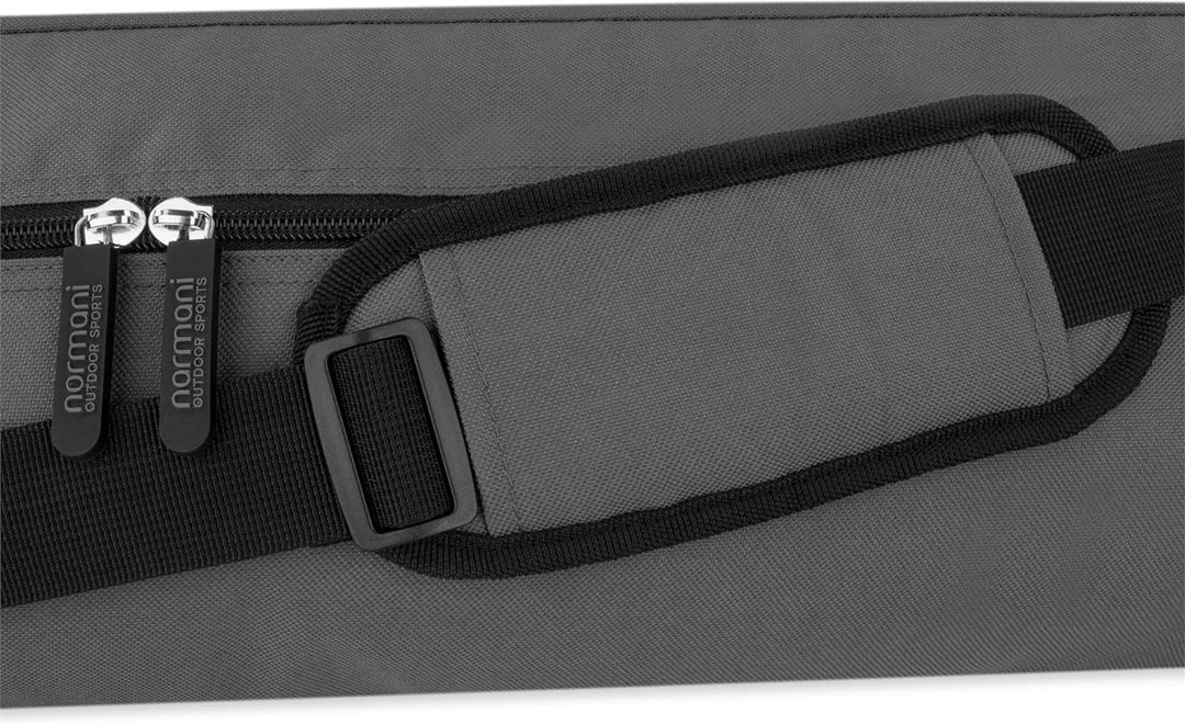 normani Skitasche Skisack - doppelt gepolstert und Längenverstellbar 160 bis 190 cm mit integriertem