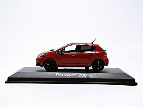 Norev 1: 43 Massstab Peugeot 208 5.118,1 cm Modell Auto (Power orange)