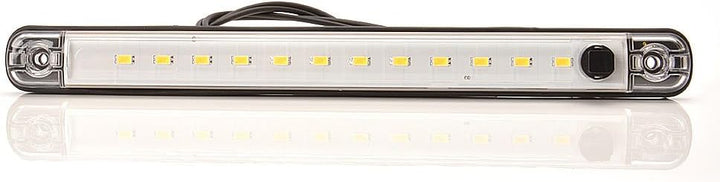 LED-MARTIN 2er Sparset Innenraumleuchte mit Schalter 24V 238mm x 20,6mm