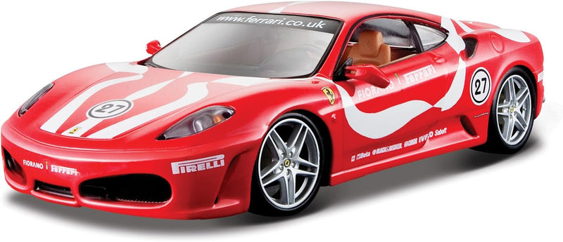 Bburago 26009 - Modellauto 1:24 Ferrari F430 Fiorano, rot, Fahrzeuge