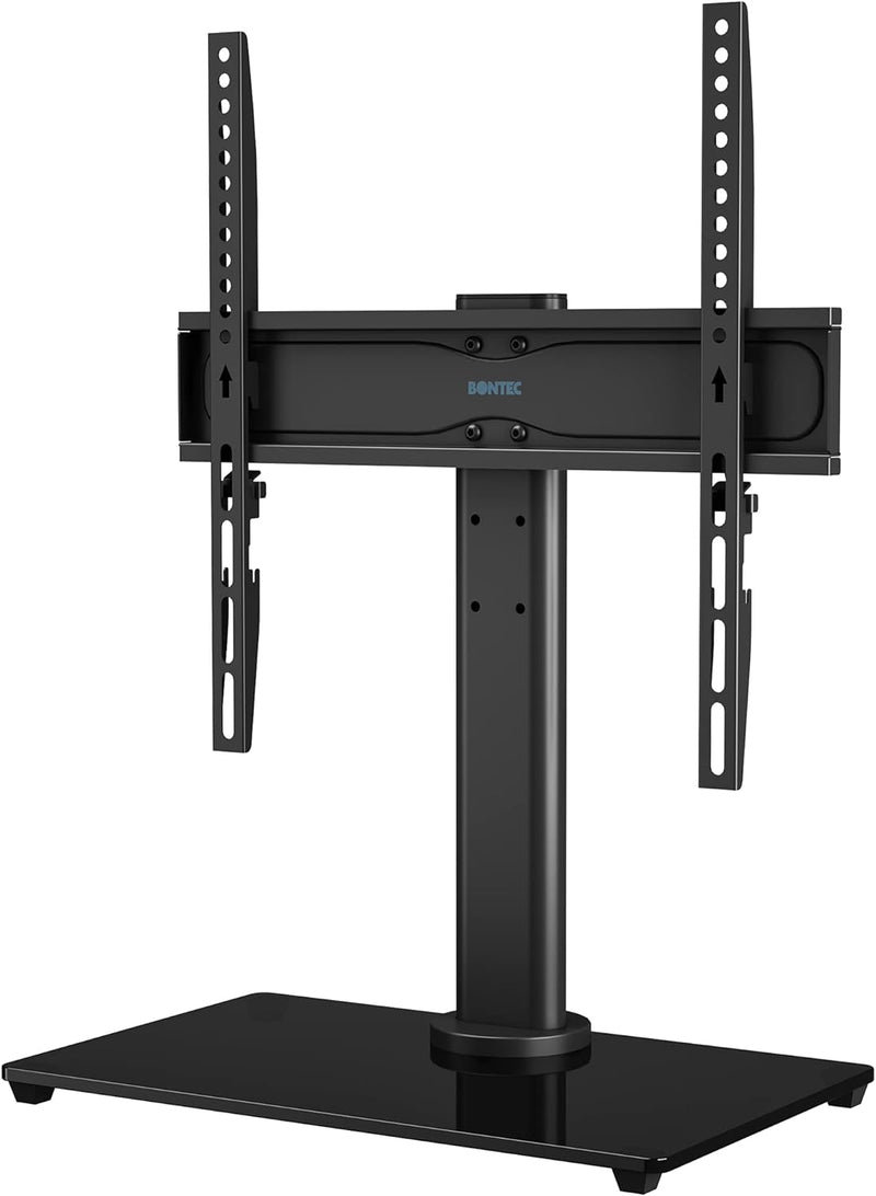 BONTEC TV Standfuss TV Ständer Fernseher Standfuss Schwenkbar für 26-55 Zoll LCD LED OLED Plasma Fla