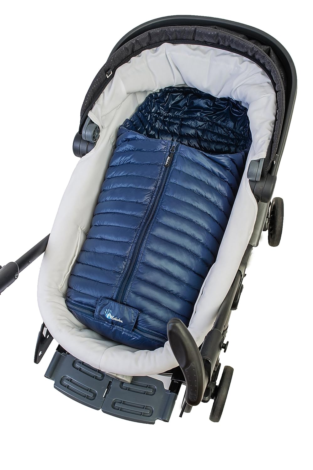 Altabebe MT9003 - 62 Ultra Light Daunenfusssack für Babyschale marine, marine