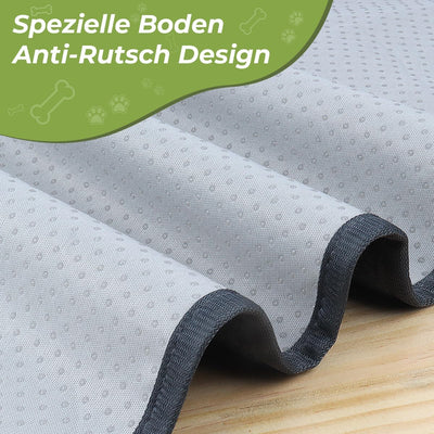 Waschbar Trainingspads für Hunde, 2 Stück 90cm x 150cm Wiederverwendbare Hundetrainingspads, Rutschf