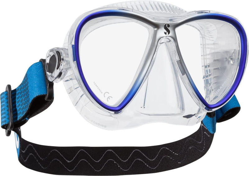 Scubapro Synergy Twin Mask with Comfort Strap Blau, Blau