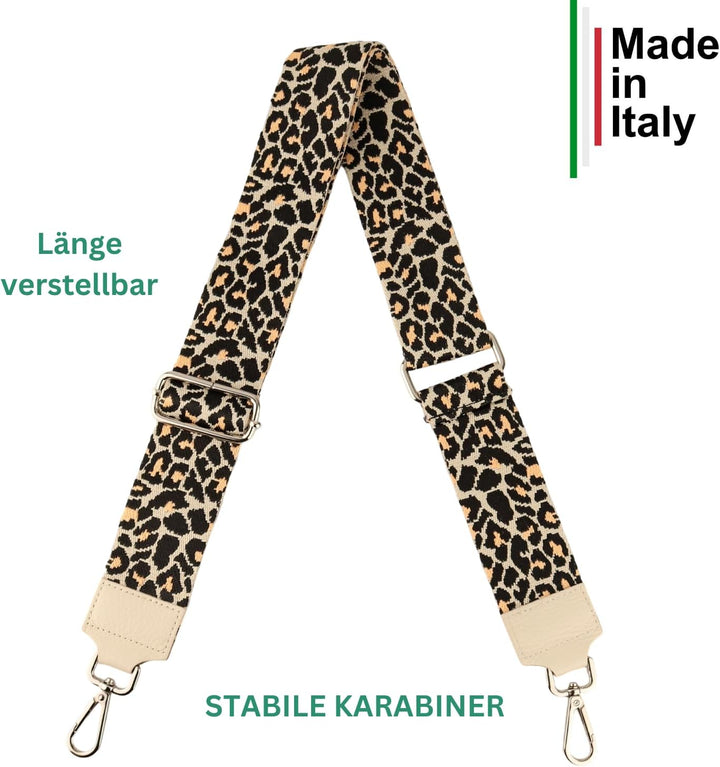 MIRROSI® Bauchtasche Damen, Echtleder, Made in Italy, Umhängetasche, Brusttasche, Crossbody Bag (1 T