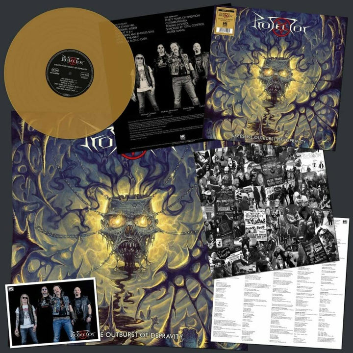 Excessive Outburst of Depravity, Vinyl