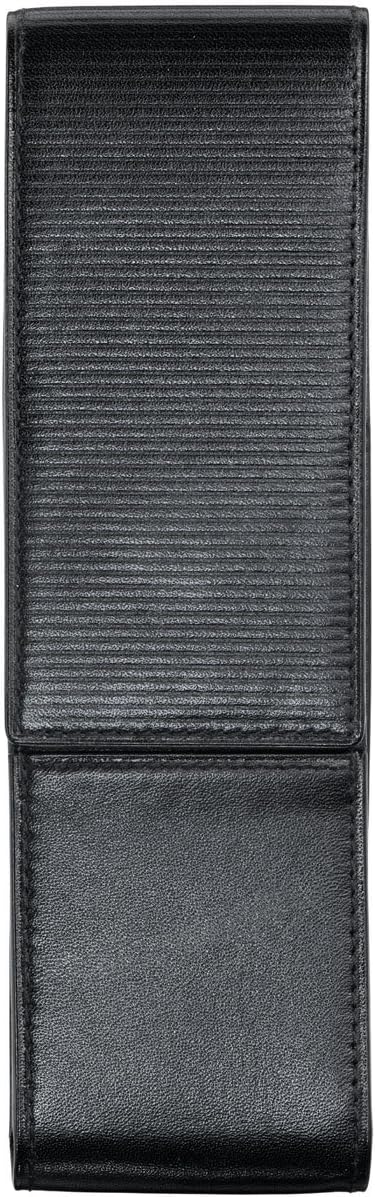 LAMY A 302 Lederwaren – Hochwertiges Nappaleder-Etui 859 in der Farbe Schwarz - Für zwei Schreibgerä