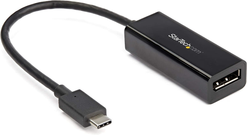 StarTech.com USB-C auf DisplayPort Adapter (8K 30Hz, HBR3 Adapter, Thunderbolt 3, Video Dongle für D