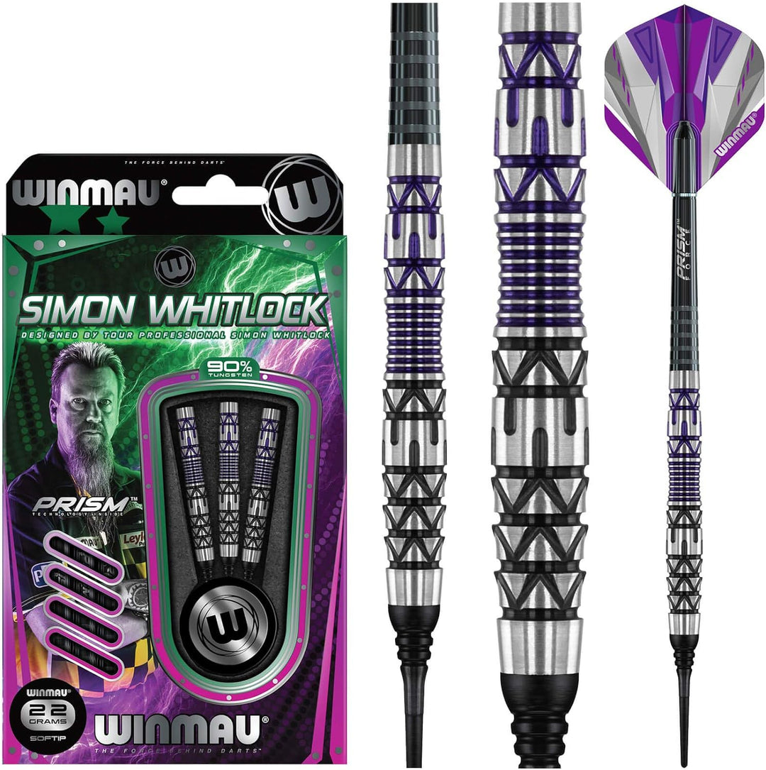 WINMAU Simon Whitlock 90% Special Edition Softdarts 22 Gramm