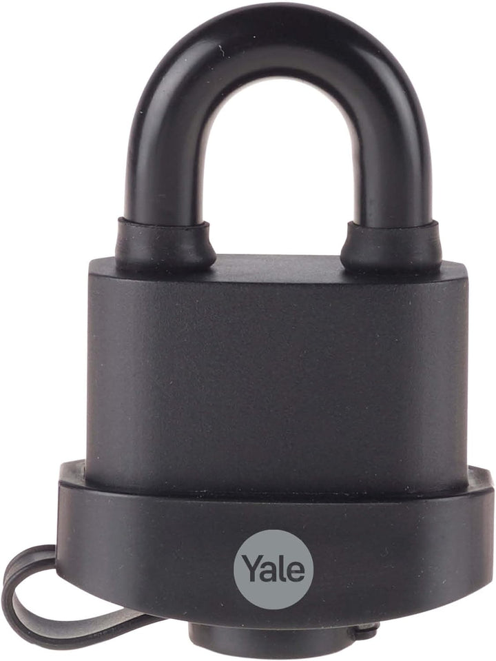Yale - Y220B/51/118/3 hohe Sicherheit 51 mm wetterfestes Vorhängeschloss, 3er Set - offener Stahlbüg