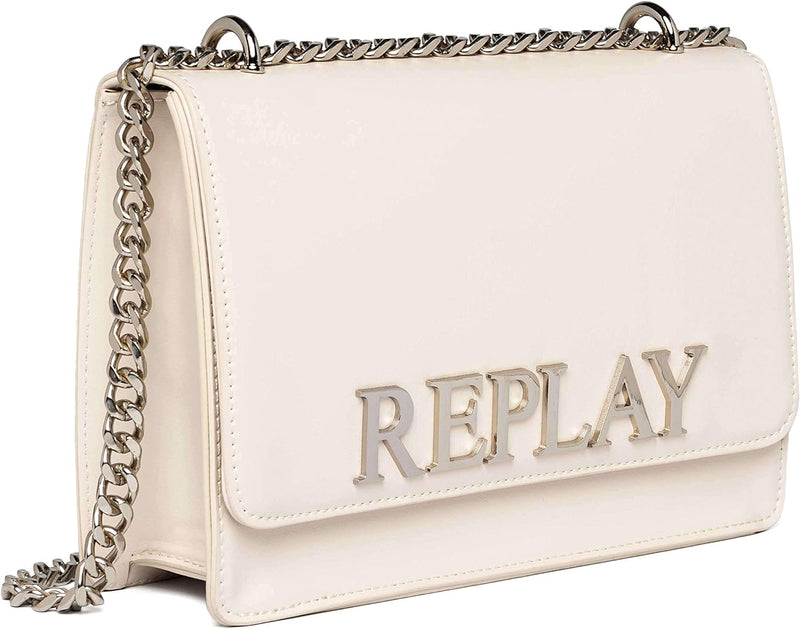 Replay Damen Fw3000 Umhängetasche, UNIC Beige, Beige