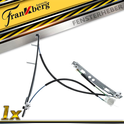 Frankberg Fensterheber Ohne Motor 2/3-Türig Vorne Links Kompatibel mit Megane II BM0/1 CM0/1 2002-20