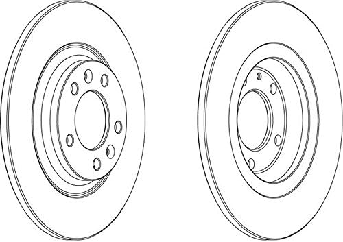 Ferodo DDF1275 PREMIER Bremsscheibe - (2 Stück)