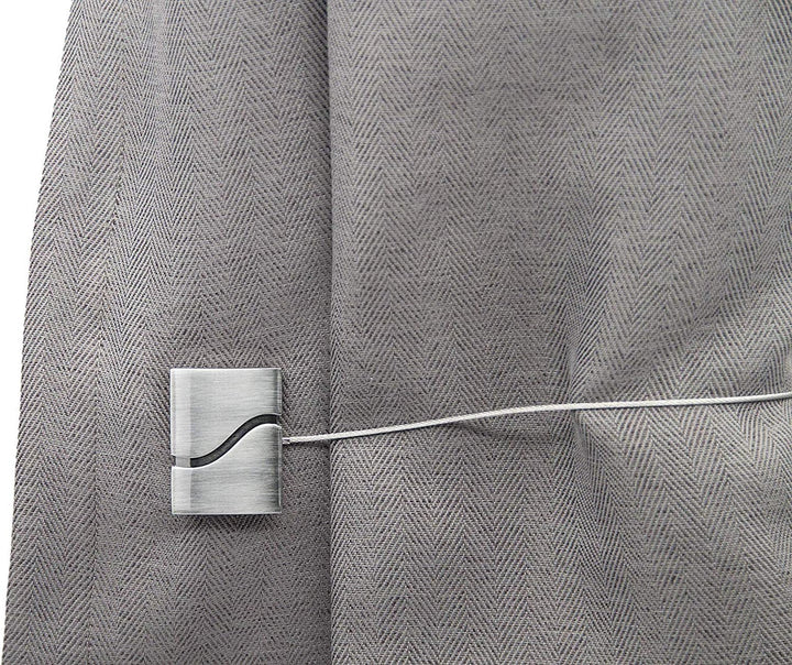 Gcurtain Quadrat Magnetische Vorhang Raffhalter Vorhang Clips, 2 Stück Vorhanghalter Magnet für gros