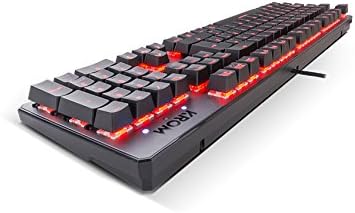 KROM Tastatur Gaming KERNEL -NXKROMKRNL- Tastatur mechanische, mit Nummernblock für PC Gamer, RGB-LE