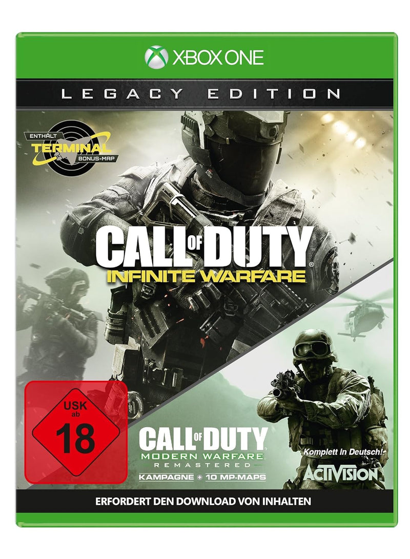 Call of Duty: Infinite Warfare - Legacy Edition - [Xbox One] Xbox One Legacy Edition Disk, Xbox One