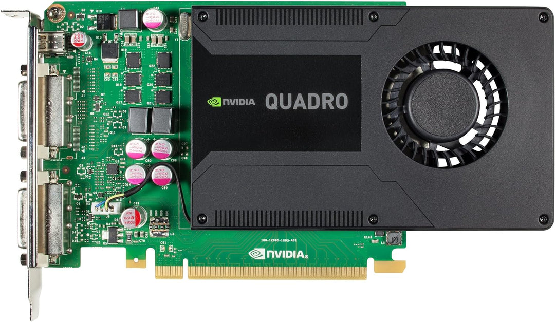 PNY NVIDIA Quadro K2000D Grafikkarte (2 GB, GDDR5) Teilenummer: VCQK2000D-PB
