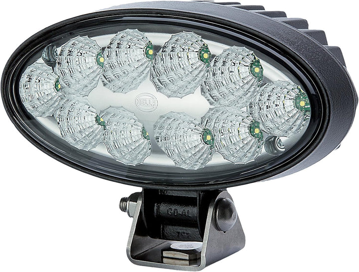 Hella 1GB 996 486-001 Arbeitsscheinwerfer - Oval 90 Gen. II - LED - 12V/24V - 4300lm - Anbau - Nahfe