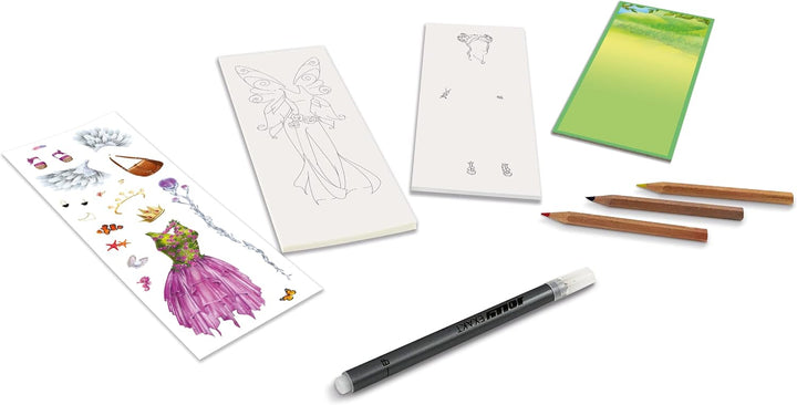 Ravensburger Looky Sketch Book – Fantasy – Kreative Freizeit – Modezeichnung – Stylismus – Entspannt