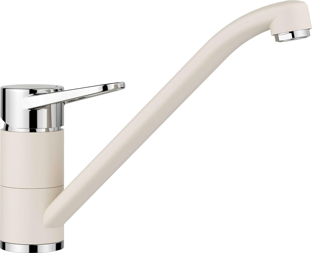 BLANCO WEGA II softweiss/chrom | Hochdruck | Rückflussverhinderer | Keramik Kartusche | Gesicherte W