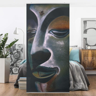 Bilderwelten Raumteiler Assam Buddha 250x120cm ohne Halterung 250x120cm without hanger, 250x120cm wi