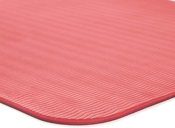 Reebok Doppelseitige 6-mm-Yogamatte Rot, Rot